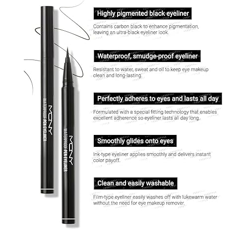 MACQUEEN - Waterproof Pen Eyeliner (Brown Black)