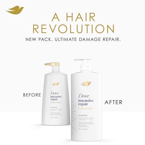 Dove Intensive Repair Shampoo for Damaged Hair, 28 Fl Oz