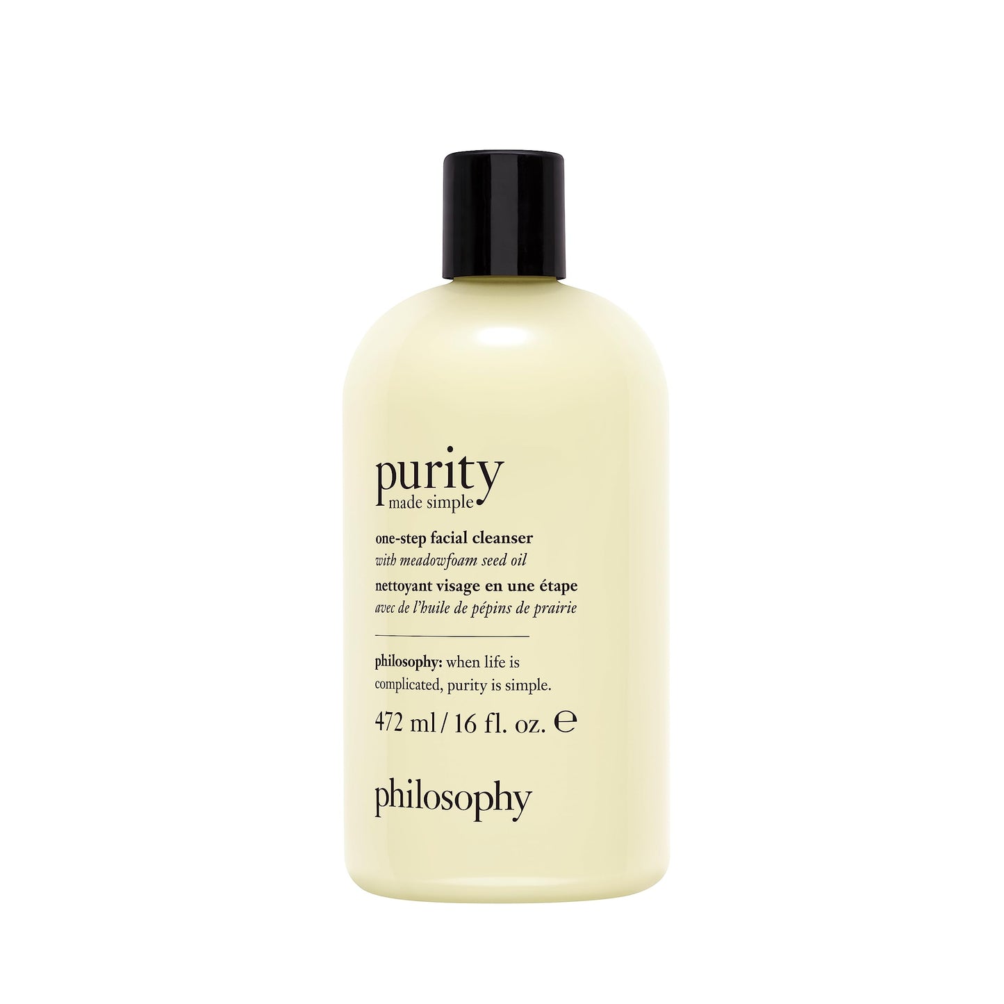 philosophy Purity Made Simple One-Step Facial Cleanser, 16 Fl. Oz.