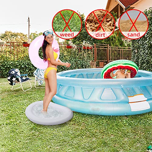 Inflatable Pool Foot Bath Basin for Clean Feet Before Swimming