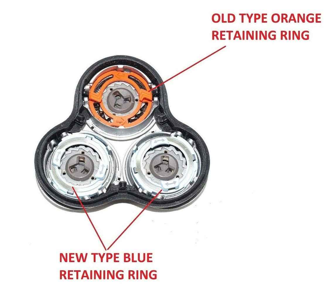 Philips Norelco Retainer Rings for SP9820, SP9860, SP9861, SP9862, SP9863 and More