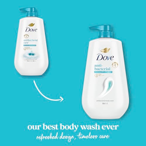 Dove Antibacterial Body Wash 30.6 oz Pump Bottle