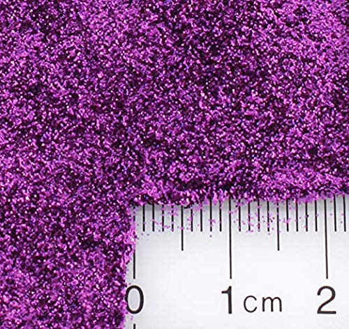 GLITTIES - Fuchsia - Pink Loose Fine Glitter Powder (.008") - Great for Nail Art, Nail Polish, Gel, Gel Polish or Acrylic Nail Powder - Solvent Resistant - (30 Gram Jar)