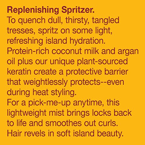 Alba Botanica Mega Moisture Conditioning Leave-In Mist, Coconut Milk, 8 Oz (Packaging May Vary)