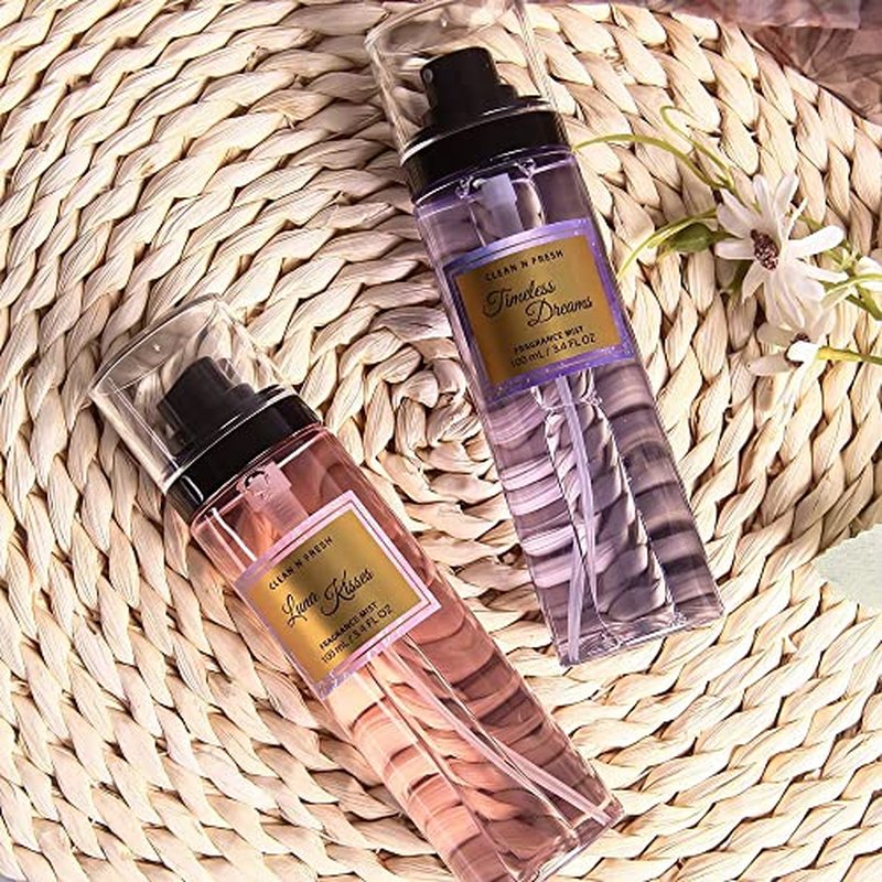 Clean-n-Fresh Body Spray Mist for Women - Pack of 3 Fragrances