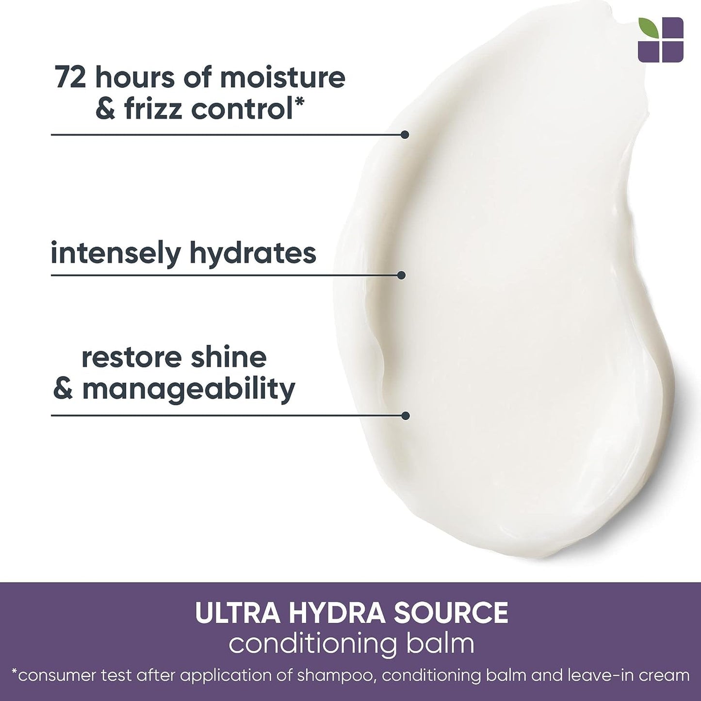 BIOLAGE Ultra Hydra Source Conditioning Balm | Deep Hydrating Conditioner | Renews Hair's Moisture | For Very Dry Hair | Silicone-Free | Vegan | Valentines Day Gift For Her