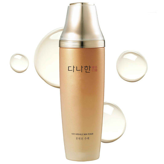 DANAHAN Bon Yeon Jin Face Toner for Dry Skin - Korean Red Ginseng Hydrating Facial Toner - Moisture Balancing Anti-Aging Firming for Women Men Elasticity Support, 5.41 fl.oz.