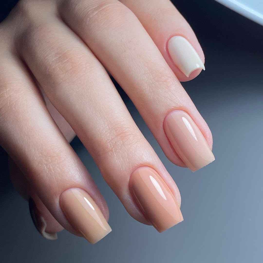 Vishine 48 PCS Jelly Gel Nail Polish, 45 Colors, Brown, Translucent, Crystal Clear Sheer Manicure Gift Set