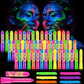 Tenceur 48-Piece Glow in the Dark Face and Body Paint Kit