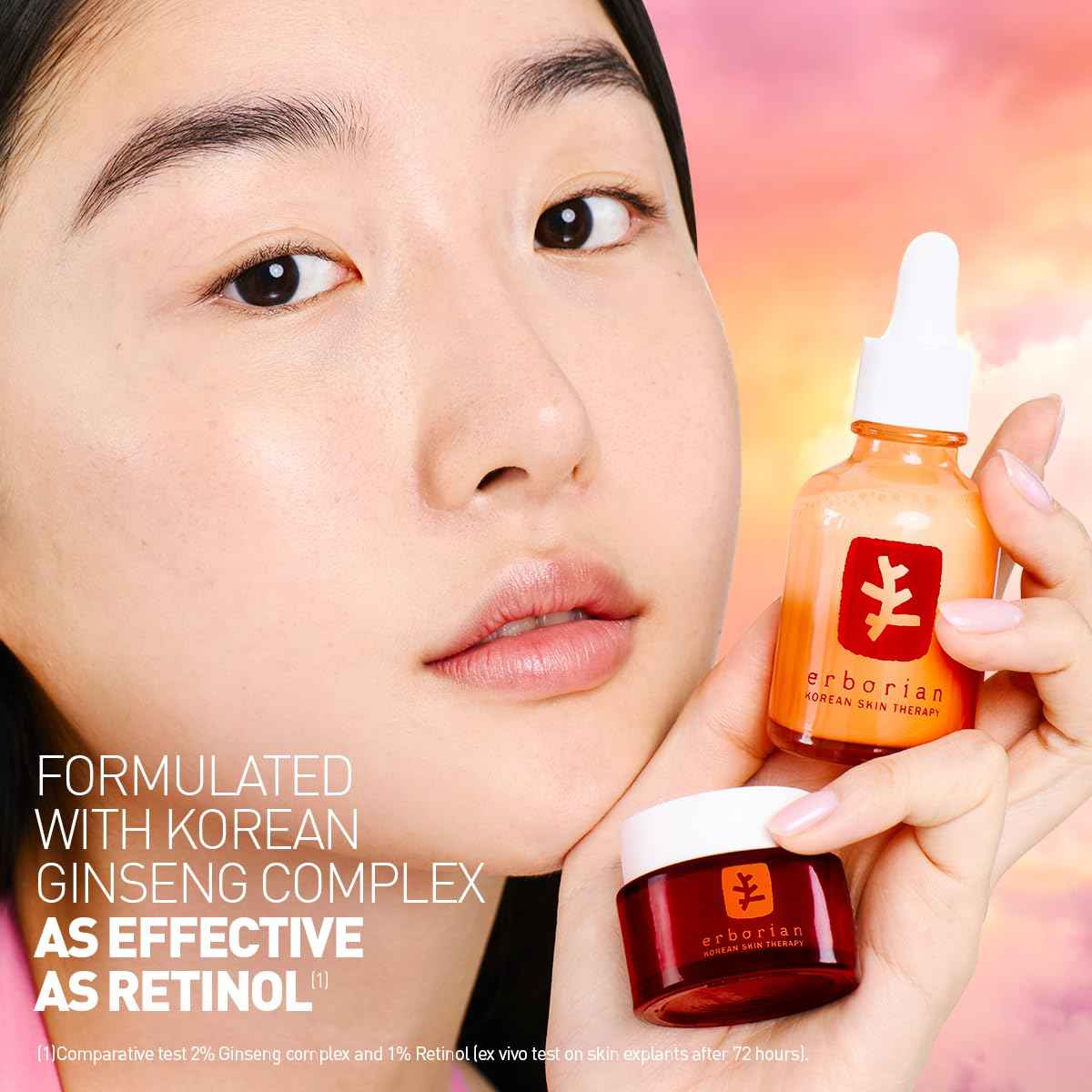 Erborian Skin Therapy Eye Cream, Multi-Perfecting Anti-Aging, Illuminates, De-Puffs, Firms, Hydrates With Caffiene, Lightweight, Korean Skincare, 15mL