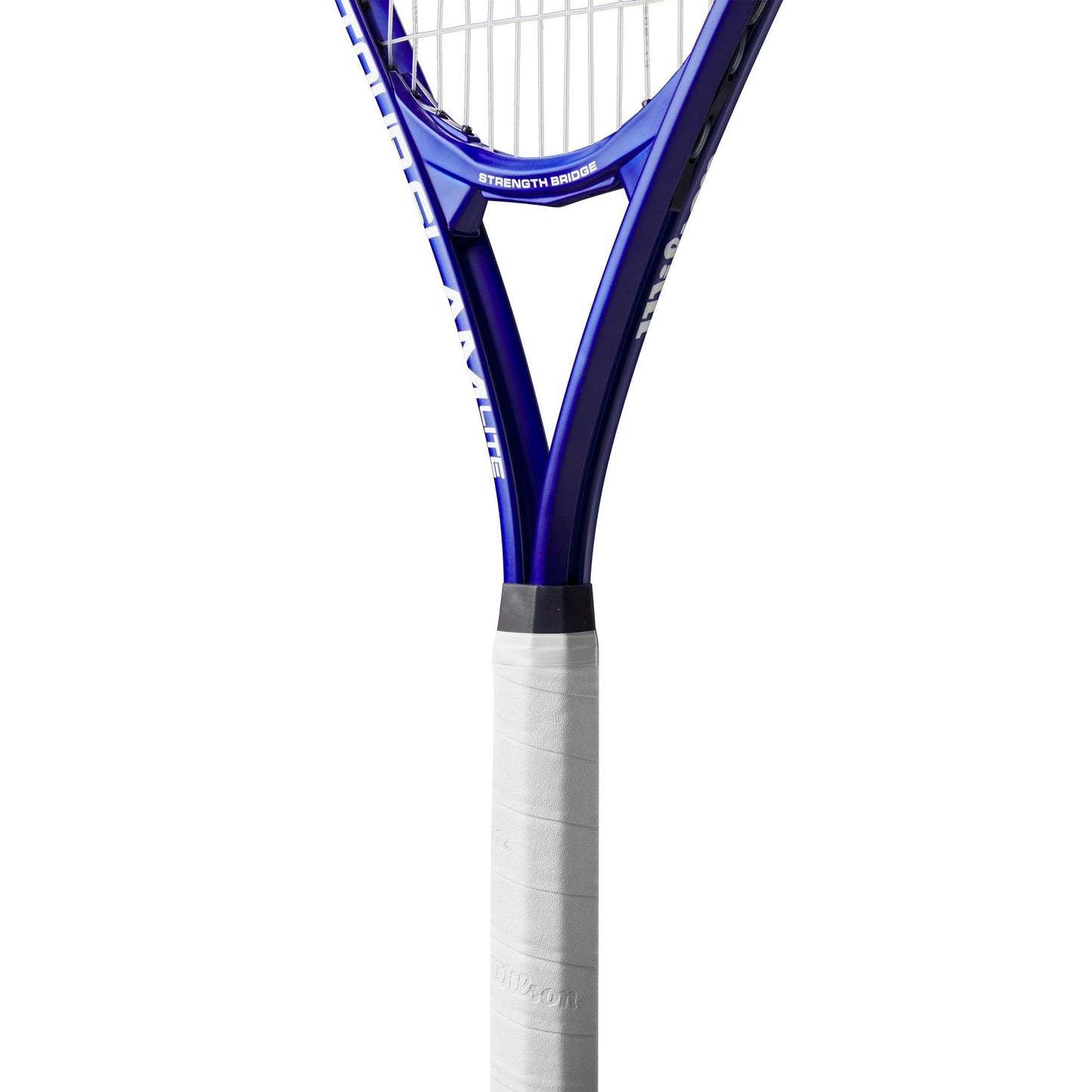 Wilson Tour Slam Lite Adult Recreational Tennis Racket - Grip Size 3: 4 3/8", Light Blue/Dark Blue