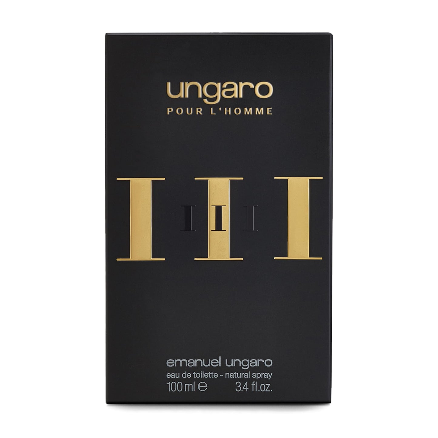 Emanuel Ungaro Pour L'Homme III Eau De Toilette Cologne Spray for Men, 3.4 Fl Oz