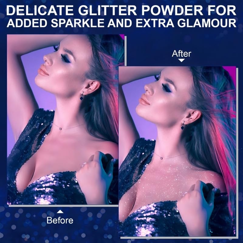 Body Glitter Spray - Face, Hair & Shimmer Makeup