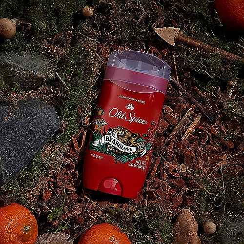 Old Spice Aluminum Free Deodorant for Men, 24/7 Odor Protection, 24/7 Freshness & Lasting Scent, Bearglove Scent, 3.0 oz with Travel Size Swagger Body Wash (Pack of 4)