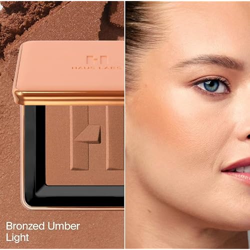HAUS LABS BY LADY GAGA Power Sculpt Velvet Powder Bronzer - Bronzed Umber Light