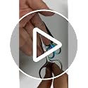 Precision Curved Cuticle Scissors - Extra Fine Tip Stainless Steel