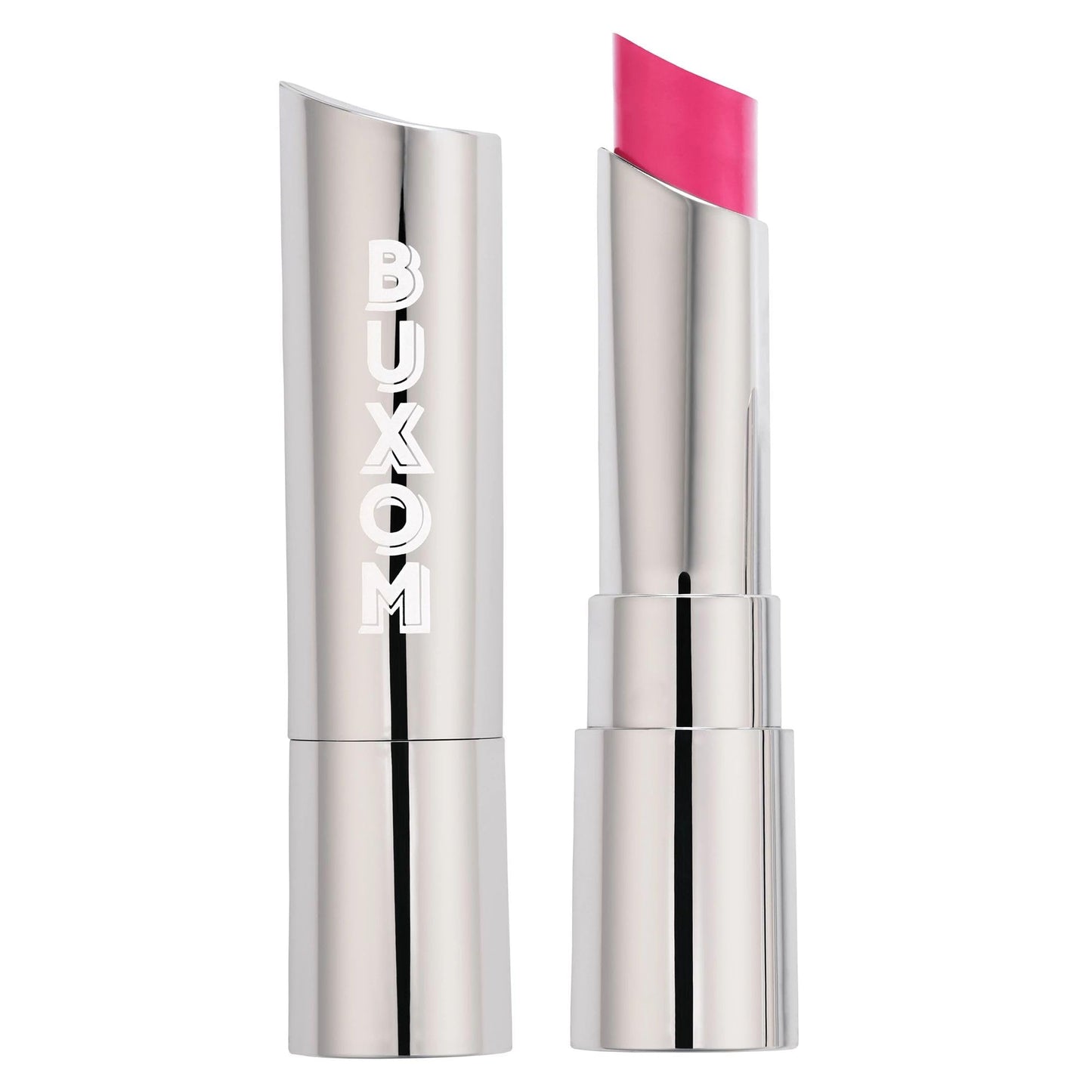 Buxom Full-On Plumping Satin Lipstick, Formulated with Hyaluronic Acid & Sunflower Wax, Moisturizing Creamy Lipstick, Satin Finish, Weightless