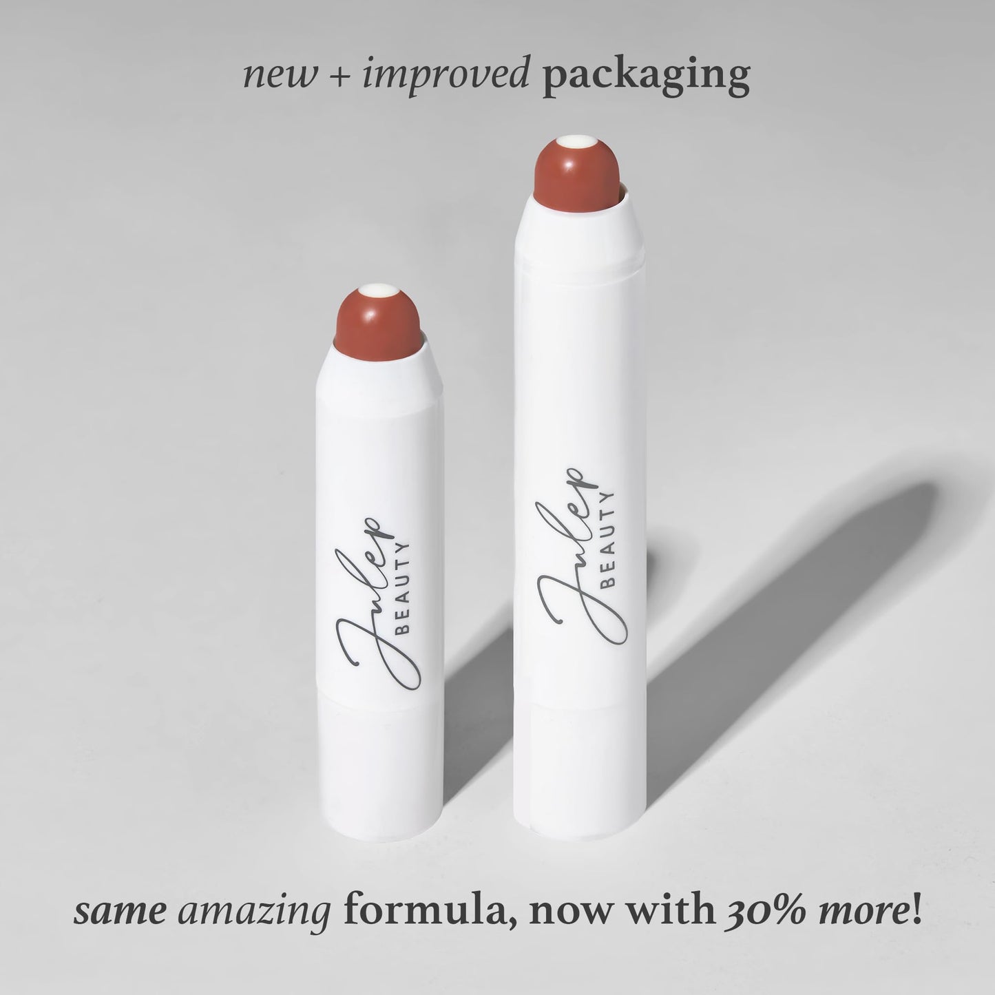 Julep It's Balm: Tinted Lip Balm + Buildable Lip Color - Roasted Peach - Natural Gloss Finish - Hydrating Vitamin E Core - Vegan