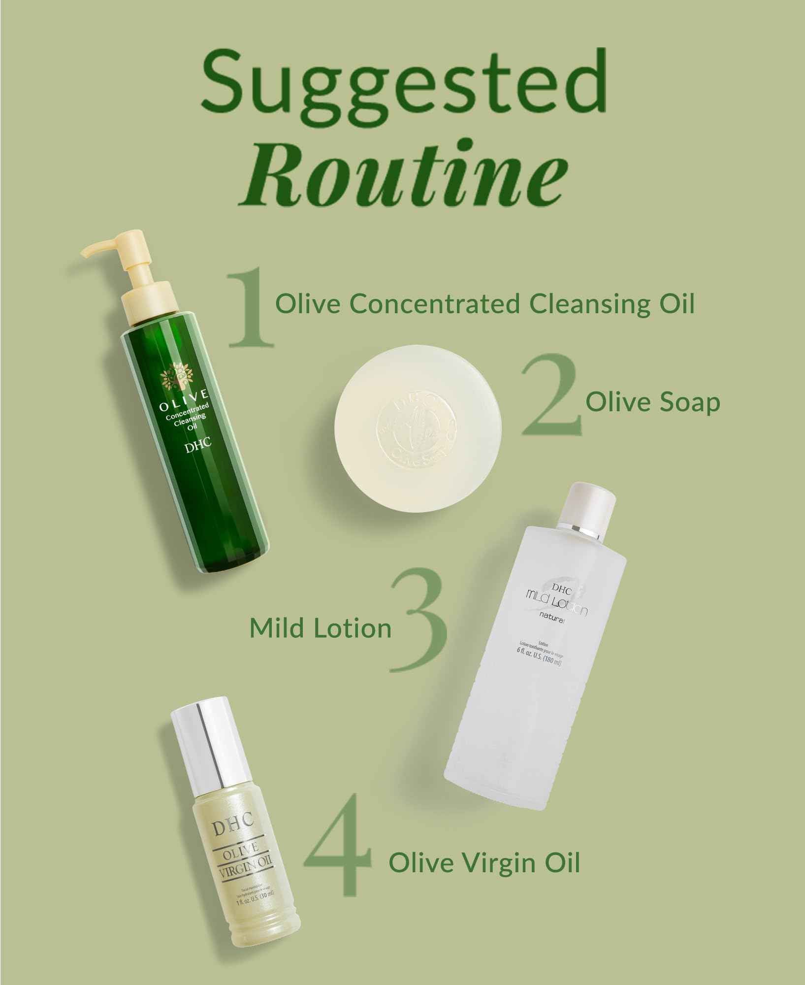 DHC Olive Concentrated Cleansing Oil, 5 Ounces, Pack of 1