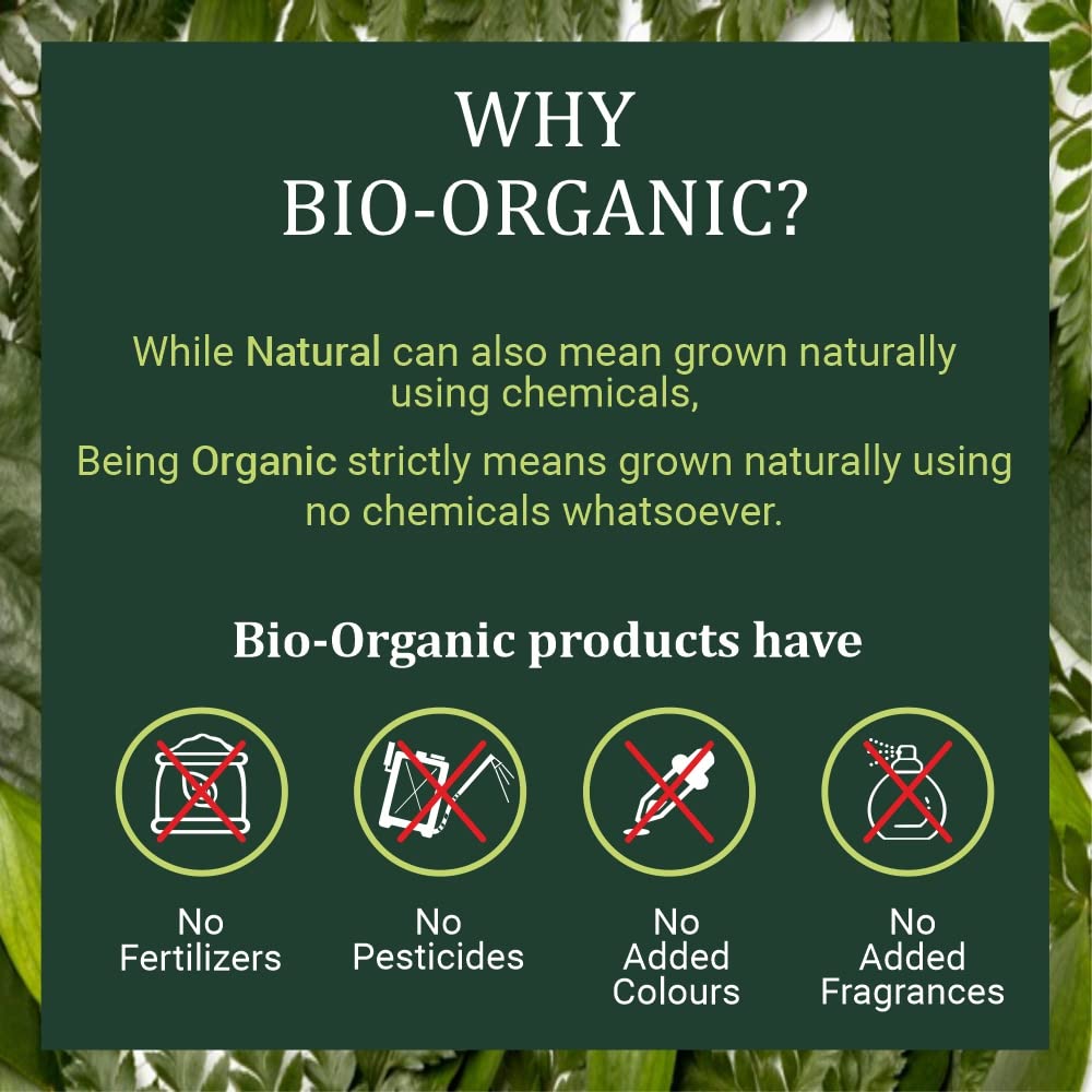 INDUS VALLEY Bio Organic Neem Powder | Organic Azadirachta indica, 100% Organic & Chemical Free Hair Cleanser For Healthy Hair - 200gm