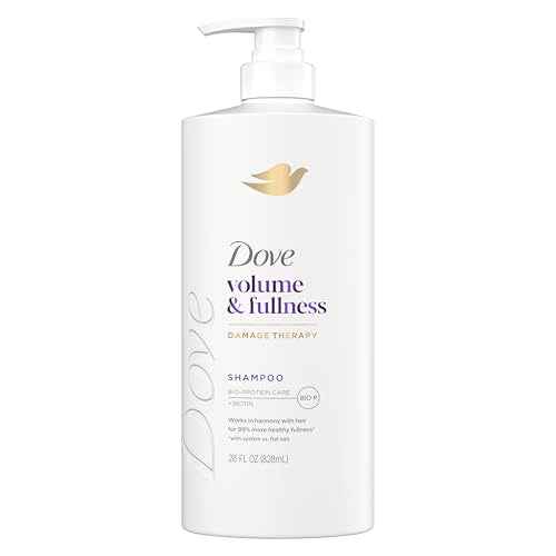 Dove Shampoo Volume & Fullness for Fine, Thin Hair with Bio-Protein Care Technology and Biotin 28 Fl Oz