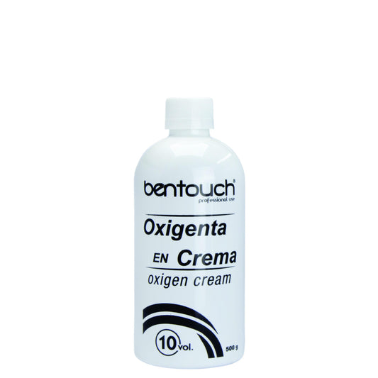 Bentouch Oxygenta: Vital for Hair Coloration, Gentle Protection During Bleaching. Creamy Emulsion, Nourishes, Preserves Natural Hair Balance." (16.9 Oz, 10 Volumen)