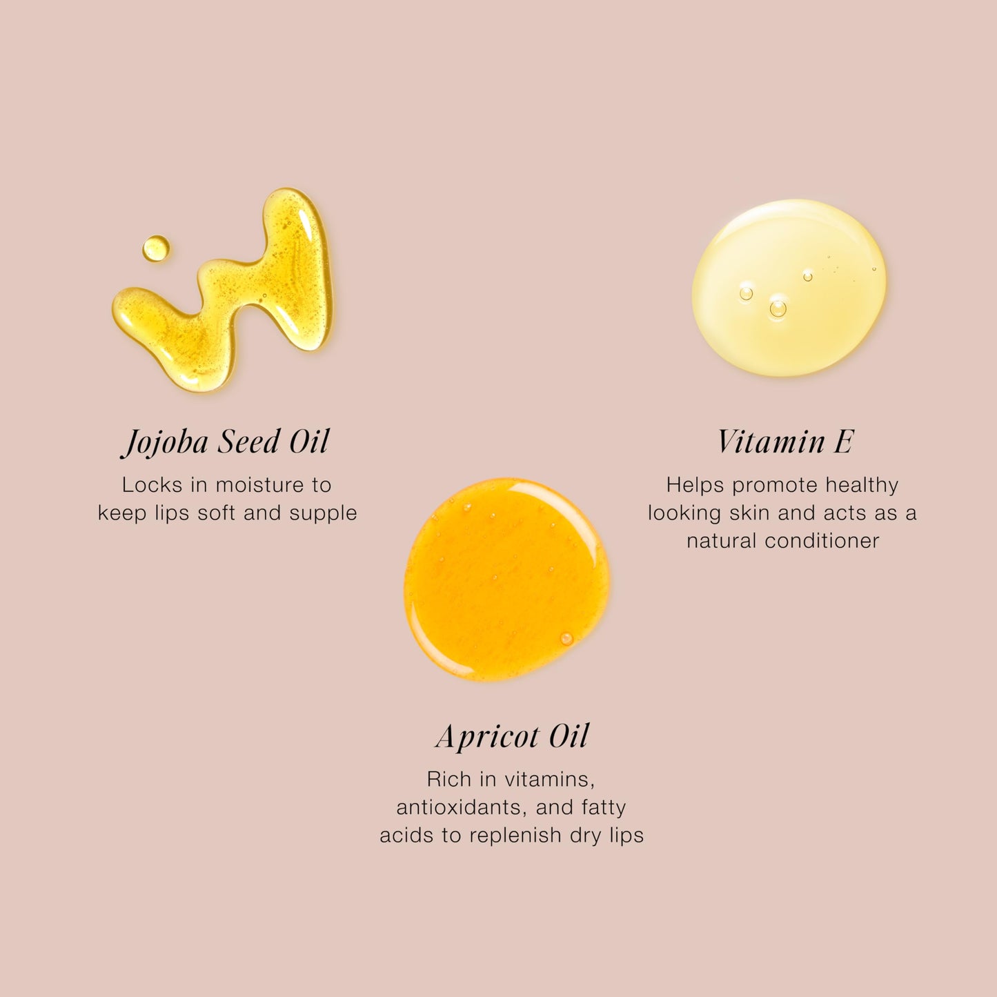 Jouer Essential Hydrating Lip Oil – Moisturizing Dry Lip Treatment Serum - Fragrance Free Clear Lip Oil - Jojoba Seed Oil and Apricot Oil Formula, Natural Shine