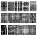 Henna Tattoo Stencil Kit - 630 Designs, 16 Sheets