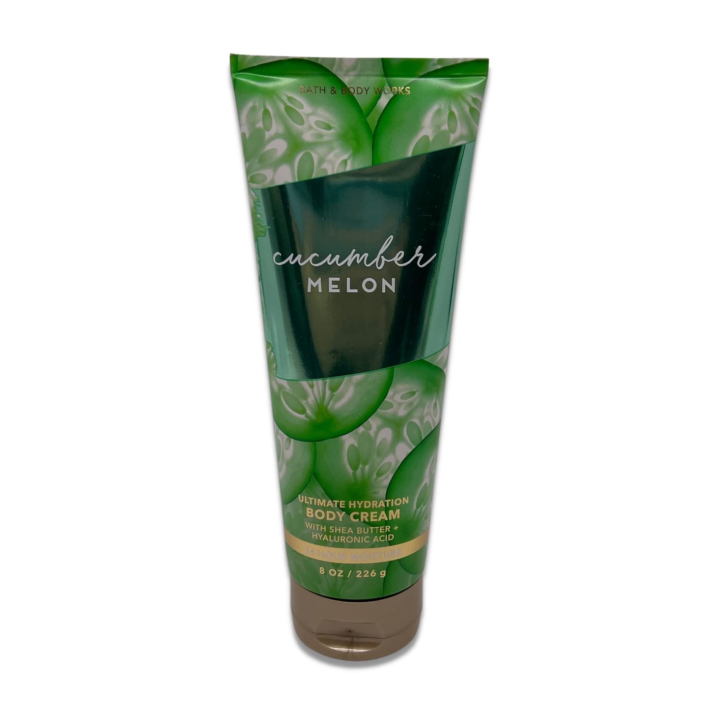 Bath & Body Works Cucumber Melon Ultimate Hydration Body Cream 8oz - Pack of 3
