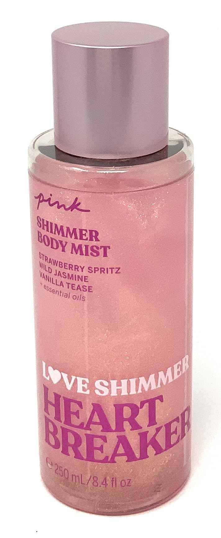 Victoria's Secret PINK Love Shimmer Heart Breaker Shimmer Body Mist 8.4 fl oz