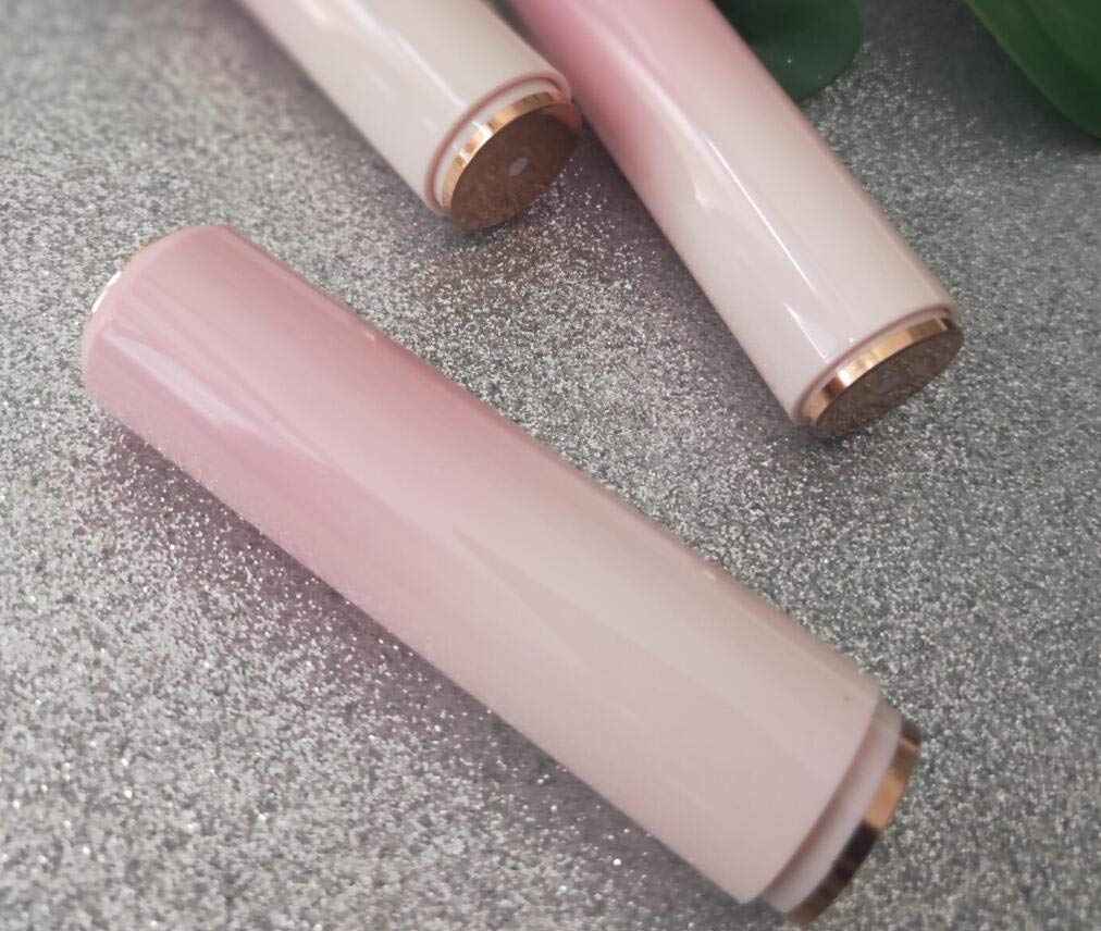 3.5ML Gradient Pink Lipstick Tubes - Cherry Blossom Pink Empty Plastic Lip Balm Container - Round Refillable for DIY Homemade Lipstick, 10 Pack