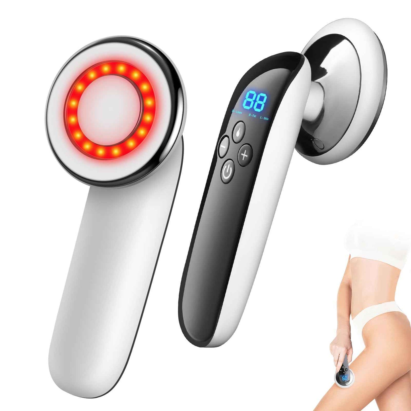 NeibuGlow Body Sculpting Machine & Cellulite Massager – Portable Body Care Device for Belly, Waist, Arms, Legs & Butt – Home Self-Care Tool