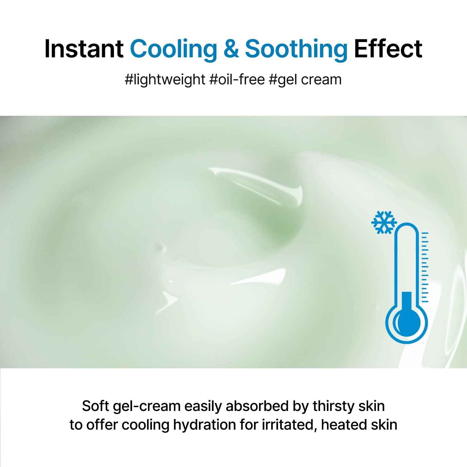 celimax The Real Cica Soothing Cream | with Fresh Cica Extract, Oil Free, Hydrating, Moisturizing, Calming, Dry Oily Combination Sensitive Skin, Korean Skincare, Lightweight Gel Cream, 50ml