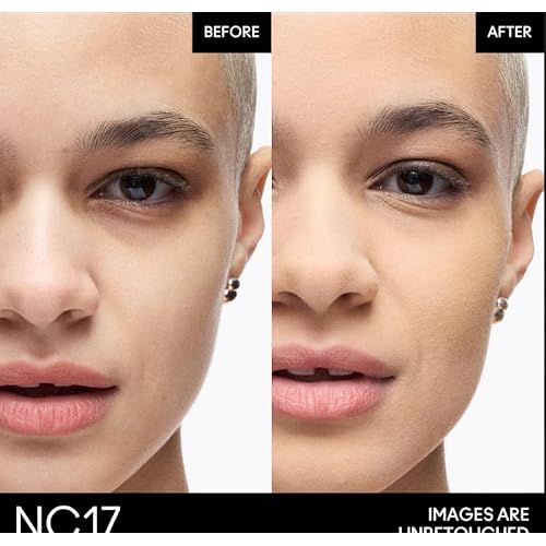 M.A.C Studio Fix Powder Plus Foundation 24 hr Oil Control Refillable - NC17 (Light beige with neutral undertone with light skin) .42 Oz / 12g