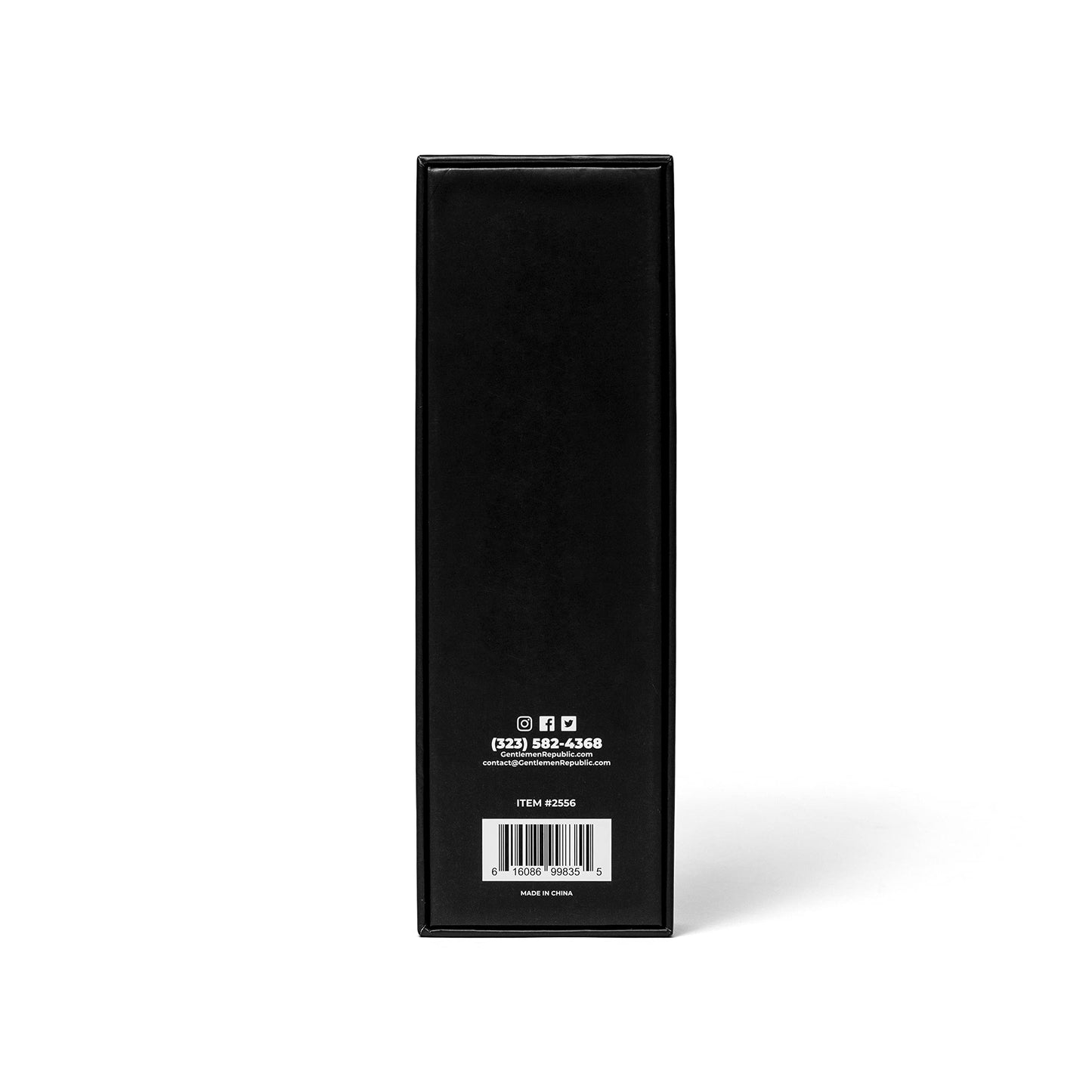 Gentlemen Republic Straight Edge Razor Holder: Premium Black Safety Razor Holder for Professional Barbers and Everyday Home Grooming - Achieve the Shave with Confidence