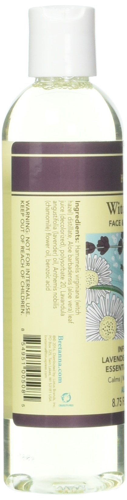 Bretanna Witch Hazel Toner Lavender Chamomile, 8.75 fl oz