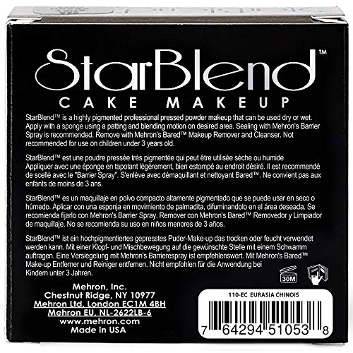 Mehron Makeup StarBlend Cake (2 oz) (Espresso Cream)