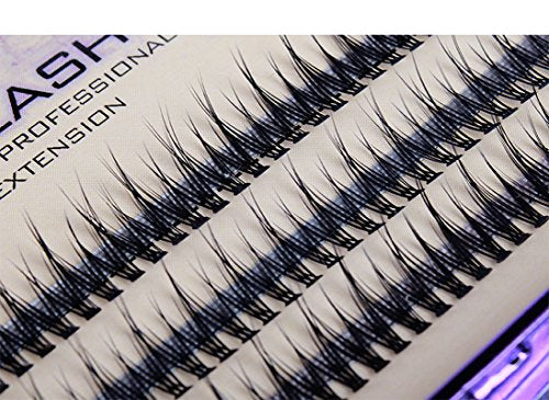 120pc 0.1mm C Curl 3D Mink Individual Eyelash Extensions 12mm
