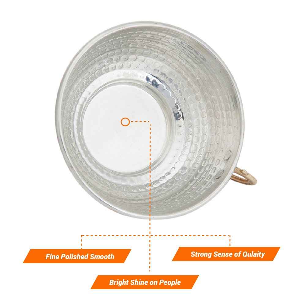 JAIRESTONE Copper Shaving Bowl and Cup - Turkish Hand Hammered Shaving Bowl - Safety Razor and Brush Holder - Traditional Shaving Cup - Lather Bowl for Shaving - Barbers Shop Utensil