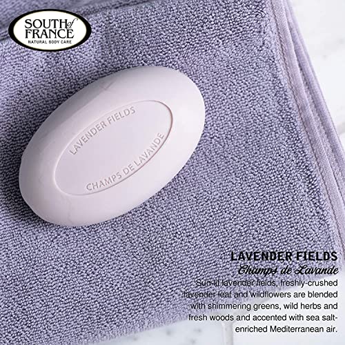 South Of France Natural Lavender Fields Bar Soap, 6 Oz, 20009