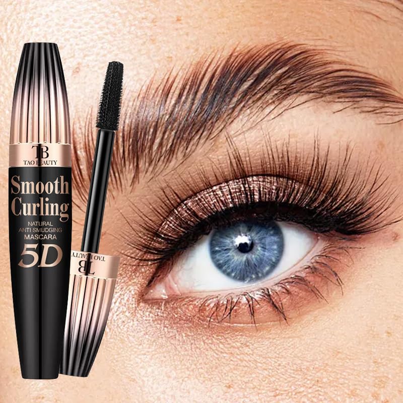 Boxveria Waterproof 5D Silk Fiber Mascara - Lengthening & Smudge-Proof