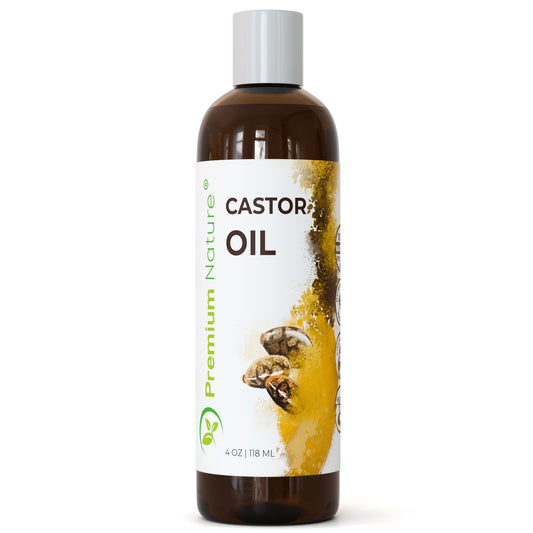 Castor Oil Pure Carrier Oil - Cold Pressed Castor Oil for Essential Oils Mixing Natural Skin Moisturizer Body & Face, Eyelash Caster Oil, Eyelashes Eyebrows Lash & Hair Growth Serum, 16 oz