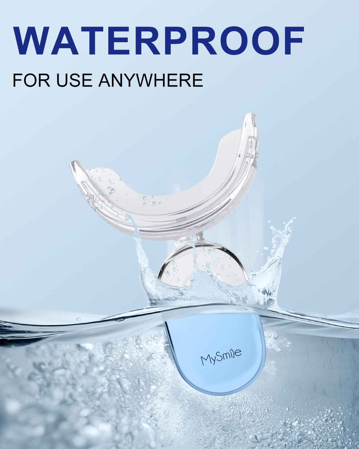 MySmile 30+ Treatment Teeth Whitening Pen With Teeth Whitening Accelerator Light Enamel Safe Tooth Whitening Gel for Teeth Sensitive-10 Min Fast Whitening Teeth-Helps to Remove Stains from Coffee, Smo