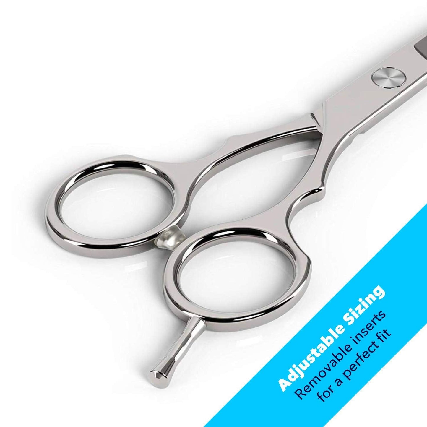 Equinox Barber & Salon Styling Series, Barber Hair Cutting Scissors/Shears, 6.0" Overall Length