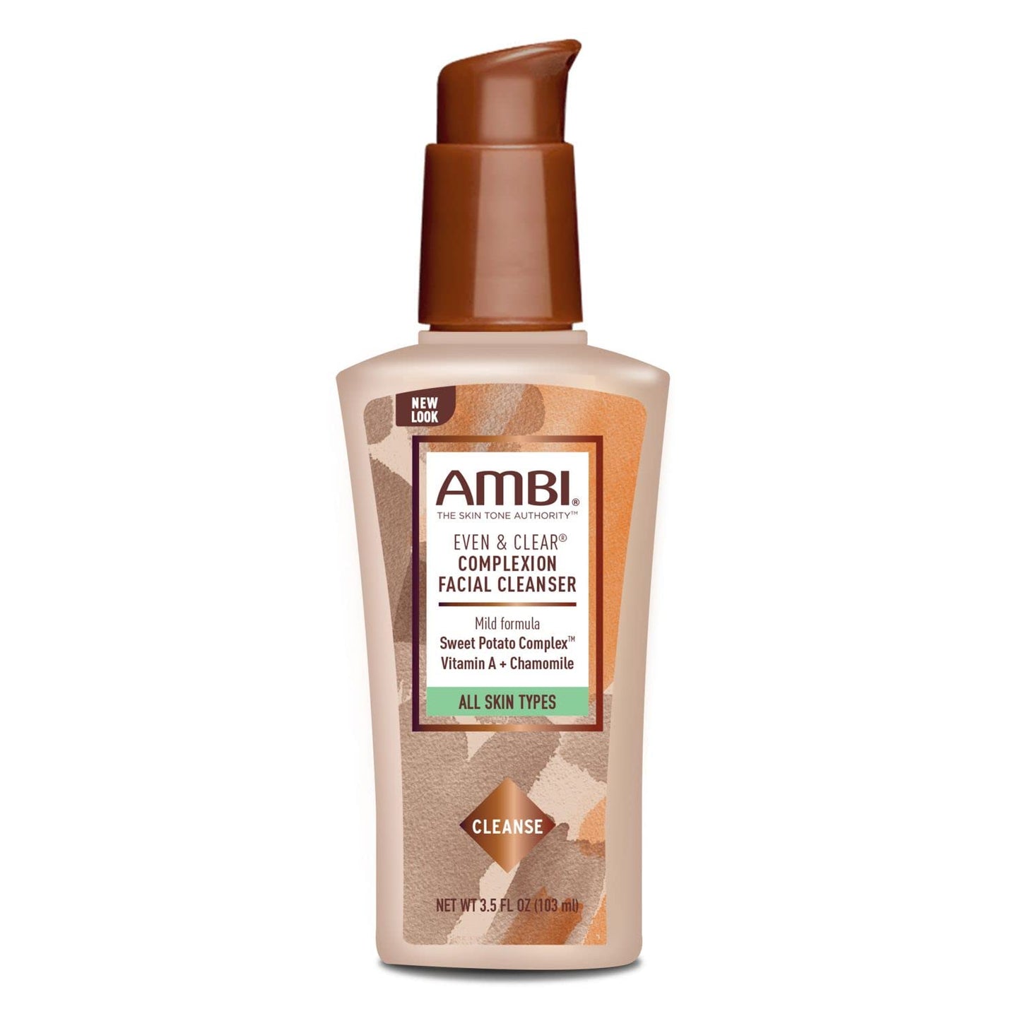 Ambi Even & Clear Exfoliating Wash and Complexion Cleanser Bundle | 5 Oz and 3.5 Fl Oz