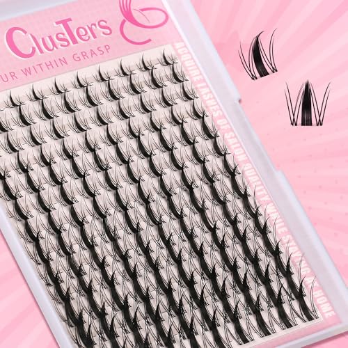 Manga Eyelash Clusters - 140pc DIY Lash Extensions 8-16mm
