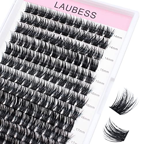 Cluster Lashes 14-18mm 144pcs Mixed Fluffy Eyelash Extensions