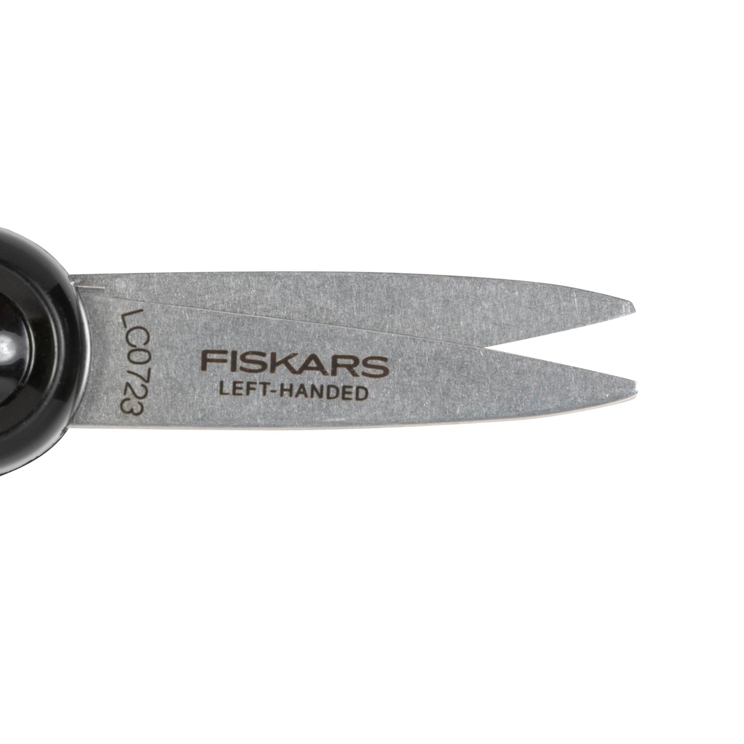 Fiskars 5" Left-Handed Pointed-Tip Scissors for Kids Ages 4-7, Scissors for School or Crafting, Back to School Supplies, Black