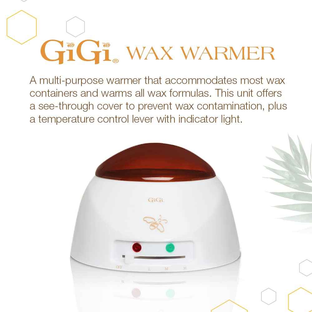 GiGi Hair Removal Wax Warmer, Multi-Purpose Warmer with Adjustable Temperature Control, for 14 oz. Wax Can