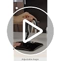 Mirrorvana Hanging Fogless Shower Mirror with 360° Swivel Hook